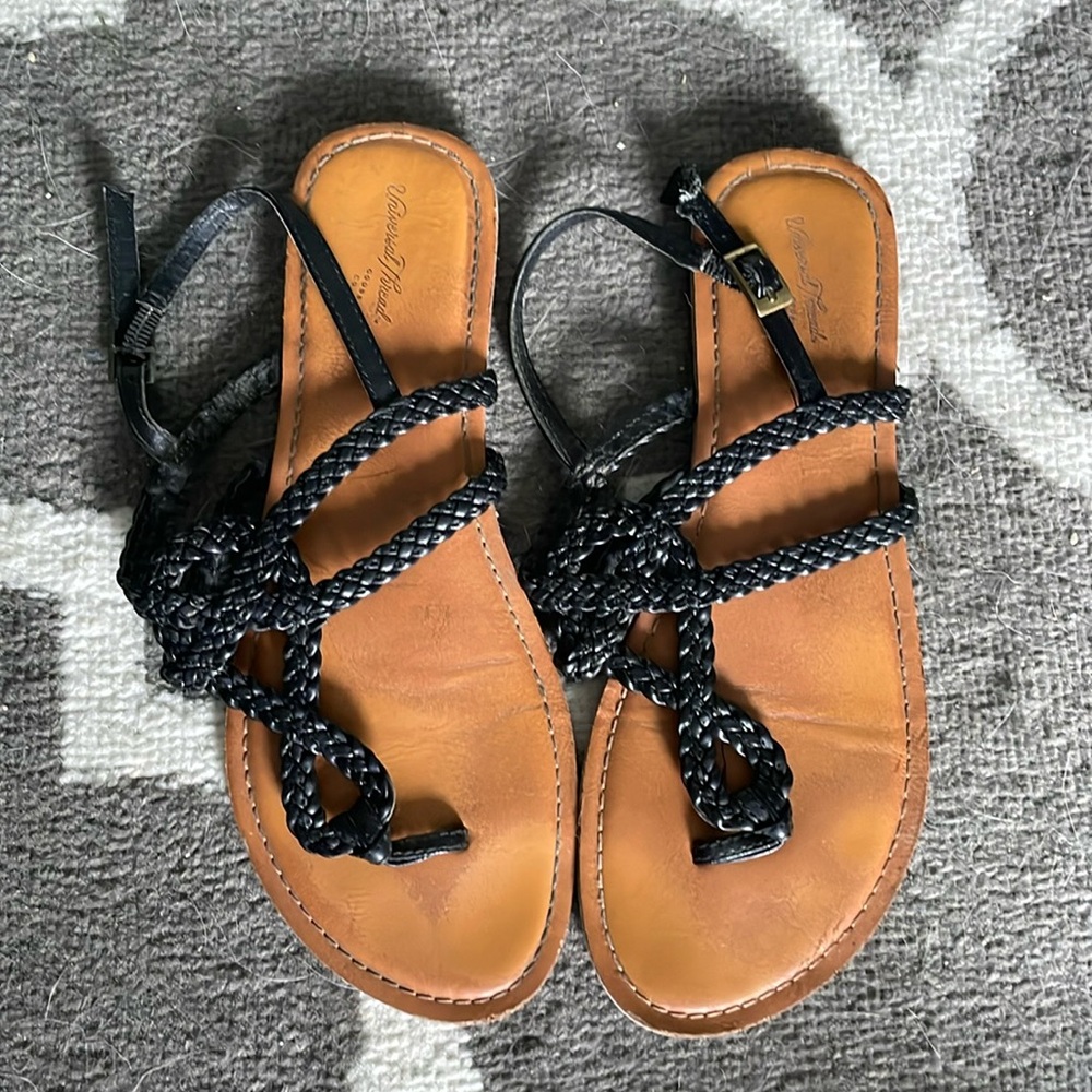 Black sandals